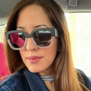 Quay Don’t Stop Two Tone Sunglasses